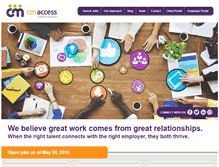 Tablet Screenshot of cmaccess.com